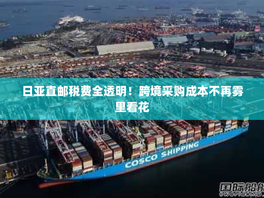 日亚直邮税费全透明!跨境采购成本不再雾里看花 日亚直邮税费全透明!跨境采购成本不再雾里看花