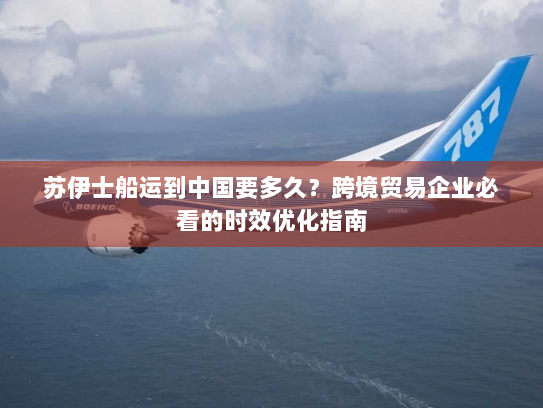 苏伊士船运到中国要多久？跨境贸易企业必看的时效优化指南