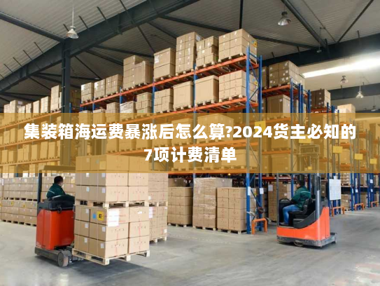 集装箱海运费暴涨后怎么算?2024货主必知的7项计费清单 集装箱海运费暴涨后怎么算?2024货主必知的7项计费清单