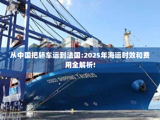 从中国把轿车运到法国:2025年海运时效和费用全解析! 从中国把轿车运到法国:2025年海运时效和费用全解析!