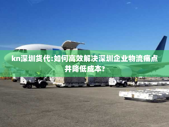 kn深圳货代:如何高效解决深圳企业物流痛点并降低成本?