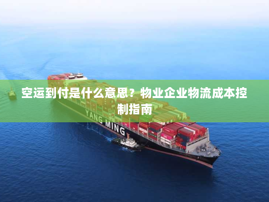 空运到付是什么意思?物业企业物流成本控制指南 空运到付是什么意思?物业企业物流成本控制指南