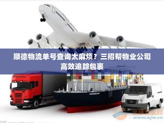 顺德物流单号查询太麻烦?三招帮物业公司高效追踪包裹 顺德物流单号查询太麻烦?三招帮物业公司高效追踪包裹