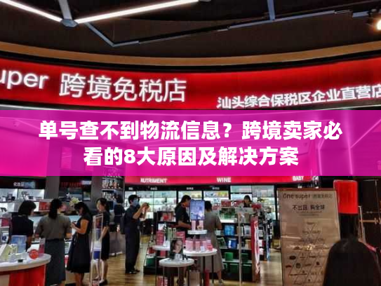 单号查不到物流信息？跨境卖家必看的8大原因及解决方案