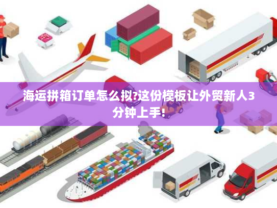 海运拼箱订单怎么拟?这份模板让外贸新人3分钟上手! 海运拼箱订单怎么拟?这份模板让外贸新人3分钟上手!