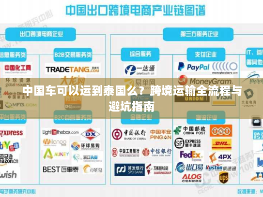 中国车可以运到泰国么？跨境运输全流程与避坑指南