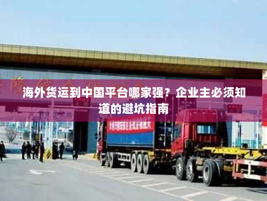 海外货运到中国平台哪家强?企业主必须知道的避坑指南 海外货运到中国平台哪家强?企业主必须知道的避坑指南
