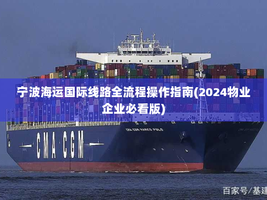 宁波海运国际线路全流程操作指南(2024物业企业必看版) 宁波海运国际线路全流程操作指南(2024物业企业必看版)