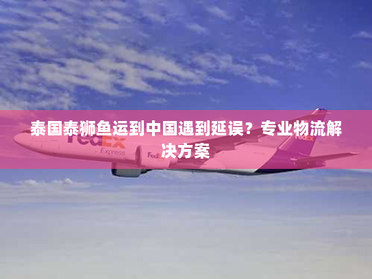 泰国泰狮鱼运到中国遇到延误?专业物流解决方案 泰国泰狮鱼运到中国遇到延误?专业物流解决方案