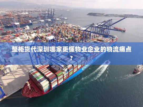 整柜货代深圳哪家更懂物业企业的物流痛点? 整柜货代深圳哪家更懂物业企业的物流痛点?