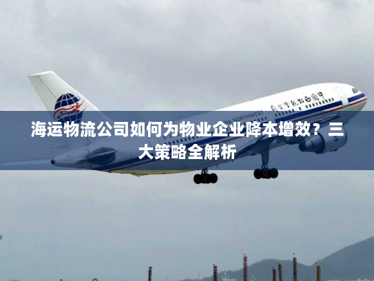 海运物流公司如何为物业企业降本增效？三大策略全解析