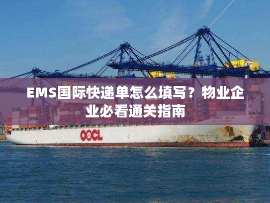 EMS国际快递单怎么填写？物业企业必看通关指南