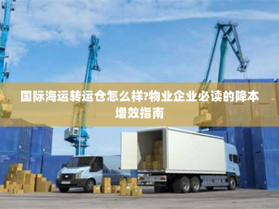 国际海运转运仓怎么样?物业企业必读的降本增效指南 国际海运转运仓怎么样?物业企业必读的降本增效指南