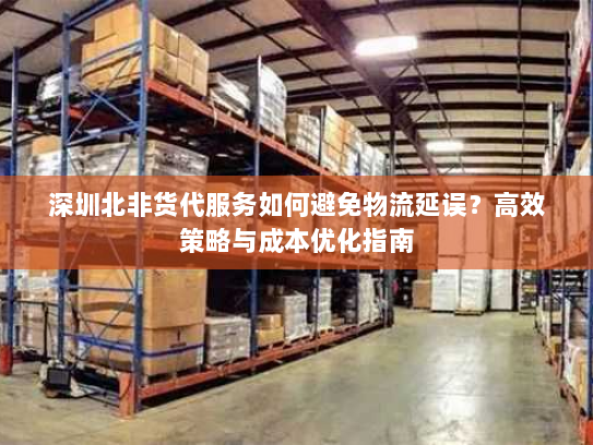 深圳北非货代服务如何避免物流延误?高效策略与成本优化指南 深圳北非货代服务如何避免物流延误?高效策略与成本优化指南