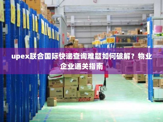 upex联合国际快递查询难题如何破解？物业企业通关指南