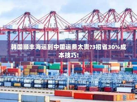 韩国顺丰海运到中国运费太贵?3招省30%成本技巧!