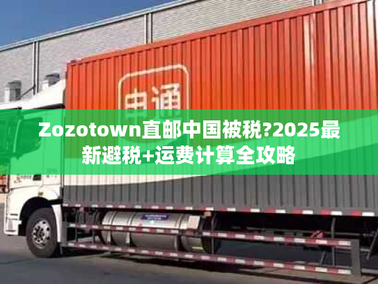 Zozotown直邮中国被税?2025最新避税+运费计算全攻略