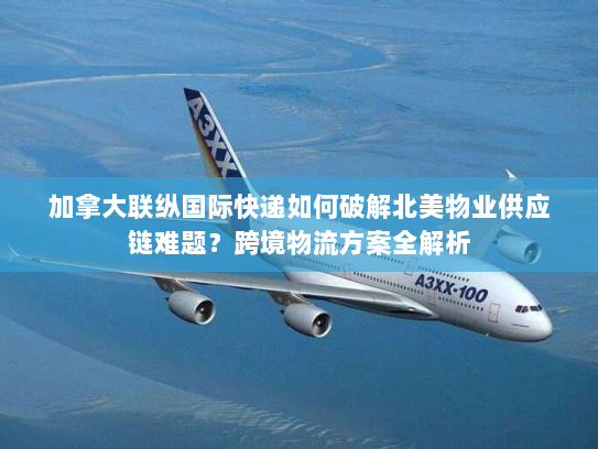 加拿大联纵国际快递如何破解北美物业供应链难题?跨境物流方案全解析 加拿大联纵国际快递如何破解北美物业供应链难题?跨境物流方案全解析