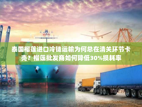 泰国榴莲进口冷链运输为何总在清关环节卡壳？榴莲批发商如何降低30%损耗率