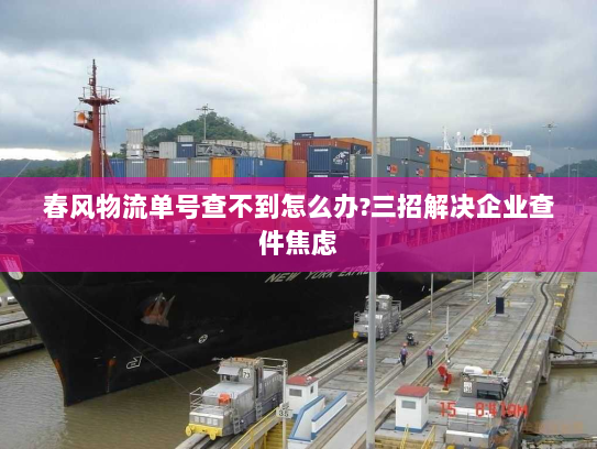 春风物流单号查不到怎么办?三招解决企业查件焦虑 春风物流单号查不到怎么办?三招解决企业查件焦虑