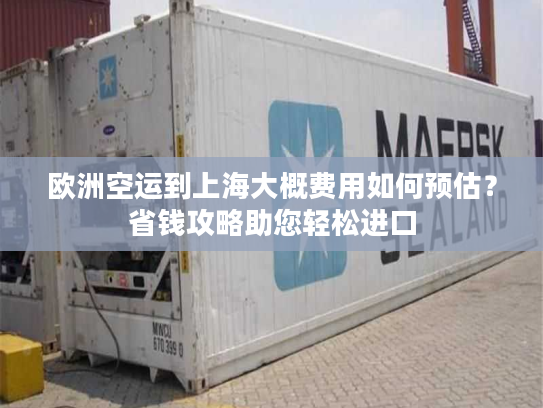 欧洲空运到上海大概费用如何预估？省钱攻略助您轻松进口