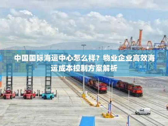 中国国际海运中心怎么样?物业企业高效海运成本控制方案解析 中国国际海运中心怎么样?物业企业高效海运成本控制方案解析