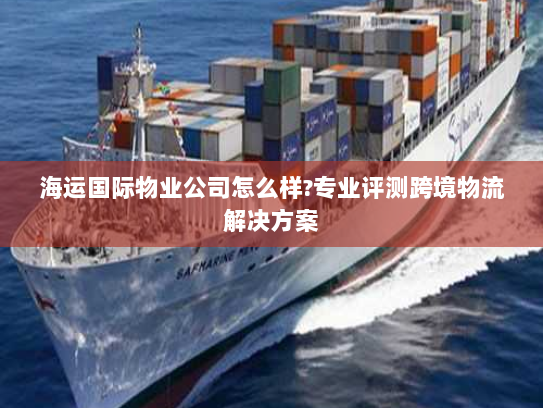 海运国际物业公司怎么样?专业评测跨境物流解决方案 海运国际物业公司怎么样?专业评测跨境物流解决方案