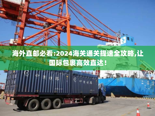 海外直邮必看:2024海关通关提速全攻略,让国际包裹高效直达! 海外直邮必看:2024海关通关提速全攻略,让国际包裹高效直达!