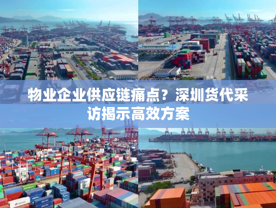 物业企业供应链痛点?深圳货代采访揭示高效方案 物业企业供应链痛点?深圳货代采访揭示高效方案