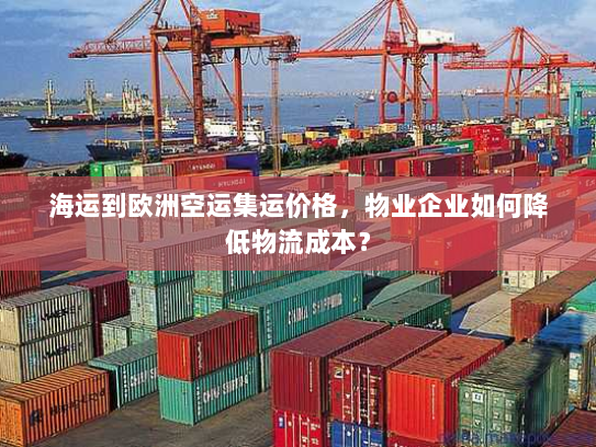 海运到欧洲空运集运价格,物业企业如何降低物流成本? 海运到欧洲空运集运价格,物业企业如何降低物流成本?