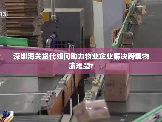 深圳海关货代如何助力物业企业解决跨境物流难题?