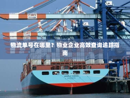 物流单号在哪里?物业企业高效查询追踪指南 物流单号在哪里?物业企业高效查询追踪指南