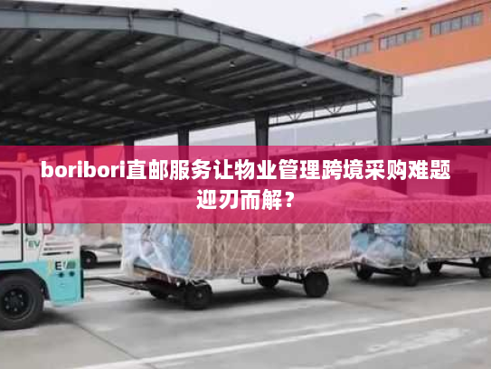 boribori直邮服务让物业管理跨境采购难题迎刃而解? boribori直邮服务让物业管理跨境采购难题迎刃而解?