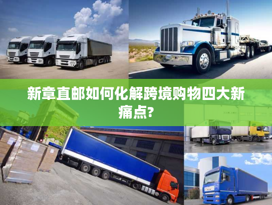 新章直邮如何化解跨境购物四大新痛点? 新章直邮如何化解跨境购物四大新痛点?