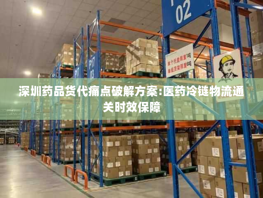 深圳药品货代痛点破解方案:医药冷链物流通关时效保障