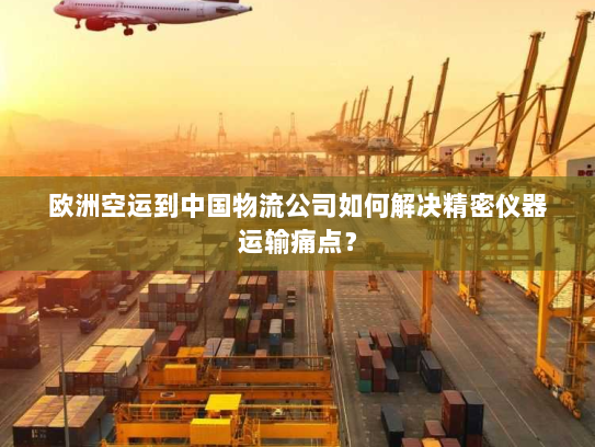 欧洲空运到中国物流公司如何解决精密仪器运输痛点？