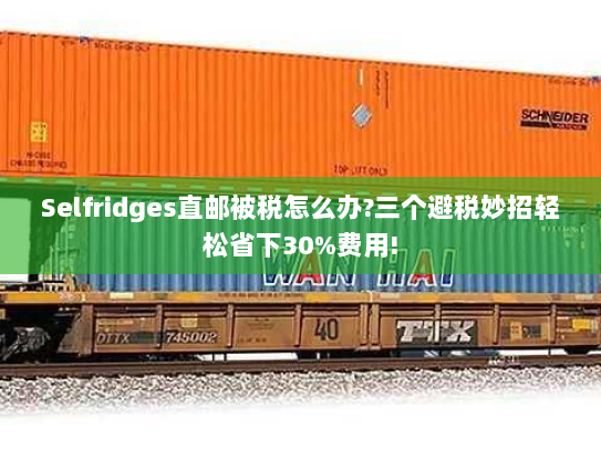 Selfridges直邮被税怎么办?三个避税妙招轻松省下30%费用! Selfridges直邮被税怎么办?三个避税妙招轻松省下30%费用!