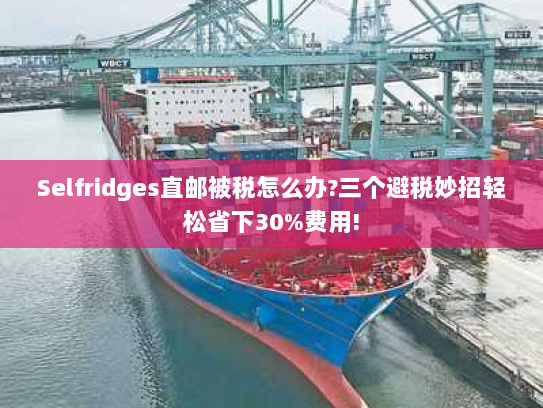 Selfridges直邮被税怎么办?三个避税妙招轻松省下30%费用! Selfridges直邮被税怎么办?三个避税妙招轻松省下30%费用!