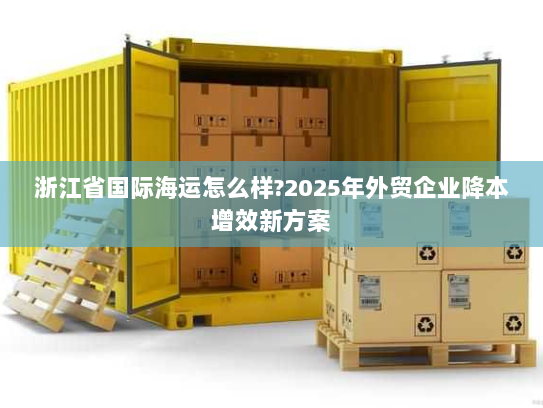 浙江省国际海运怎么样?2025年外贸企业降本增效新方案
