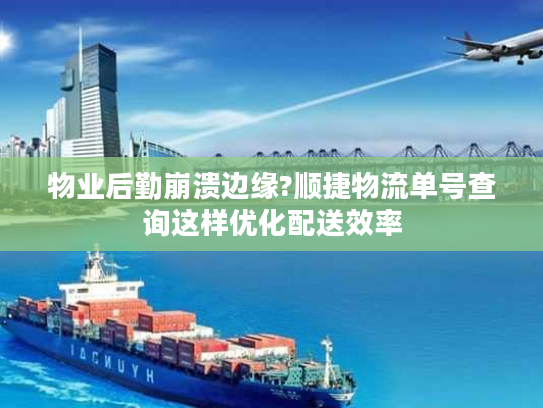 物业后勤崩溃边缘?顺捷物流单号查询这样优化配送效率