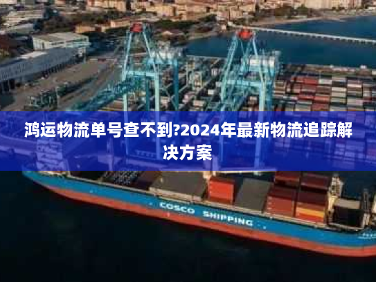 鸿运物流单号查不到?2024年最新物流追踪解决方案 鸿运物流单号查不到?2024年最新物流追踪解决方案