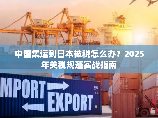 中国集运到日本被税怎么办？2025年关税规避实战指南