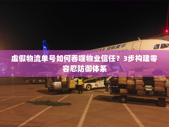 虚假物流单号如何吞噬物业信任?3步构建零容忍防御体系 虚假物流单号如何吞噬物业信任?3步构建零容忍防御体系