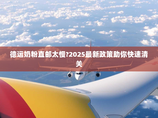 德运奶粉直邮太慢?2025最新政策助你快速清关