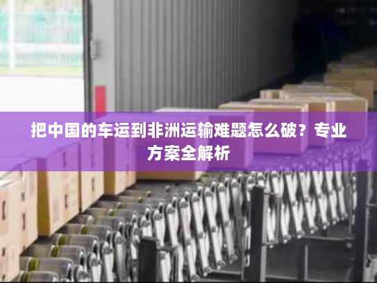 把中国的车运到非洲运输难题怎么破？专业方案全解析