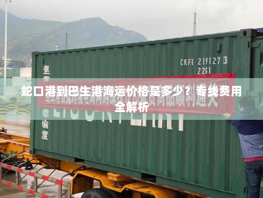 蛇口港到巴生港海运价格是多少?专线费用全解析 蛇口港到巴生港海运价格是多少?专线费用全解析