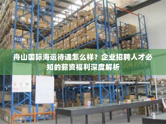 舟山国际海运待遇怎么样？企业招聘人才必知的薪资福利深度解析