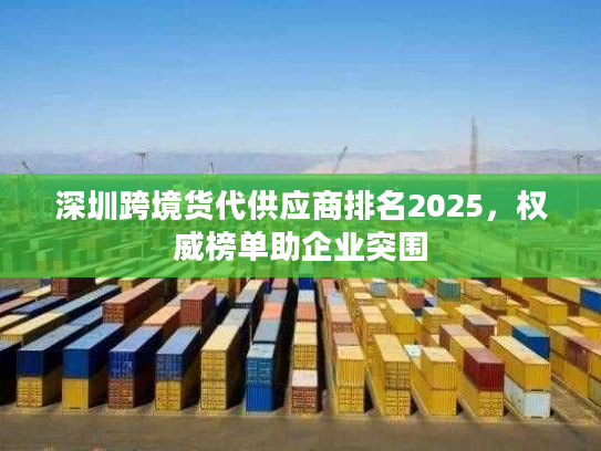 深圳跨境货代供应商排名2025，权威榜单助企业突围