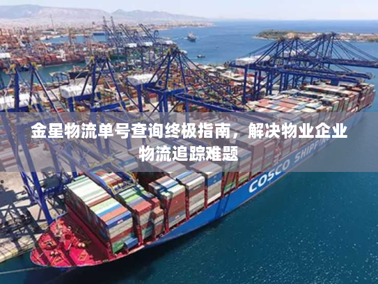 金星物流单号查询终极指南,解决物业企业物流追踪难题 金星物流单号查询终极指南,解决物业企业物流追踪难题