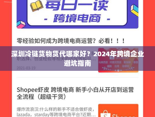 深圳冷链货物货代哪家好？2024年跨境企业避坑指南